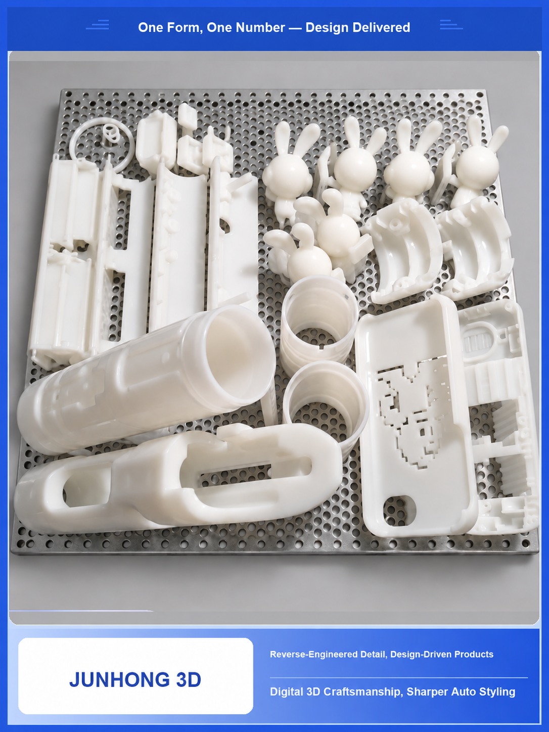 Resin prototypes and enclosures
